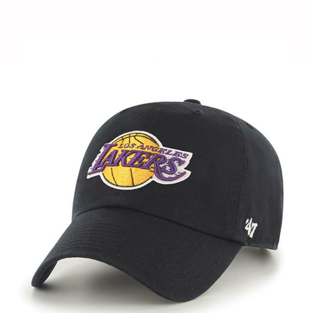 black lakers dad hat