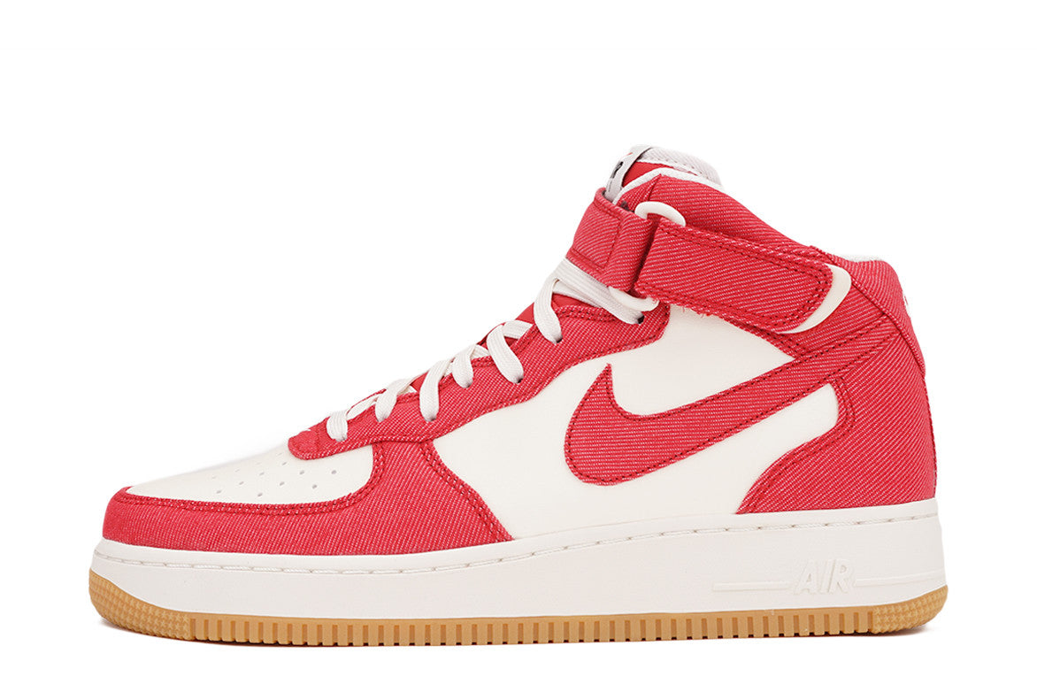 air force ones red white