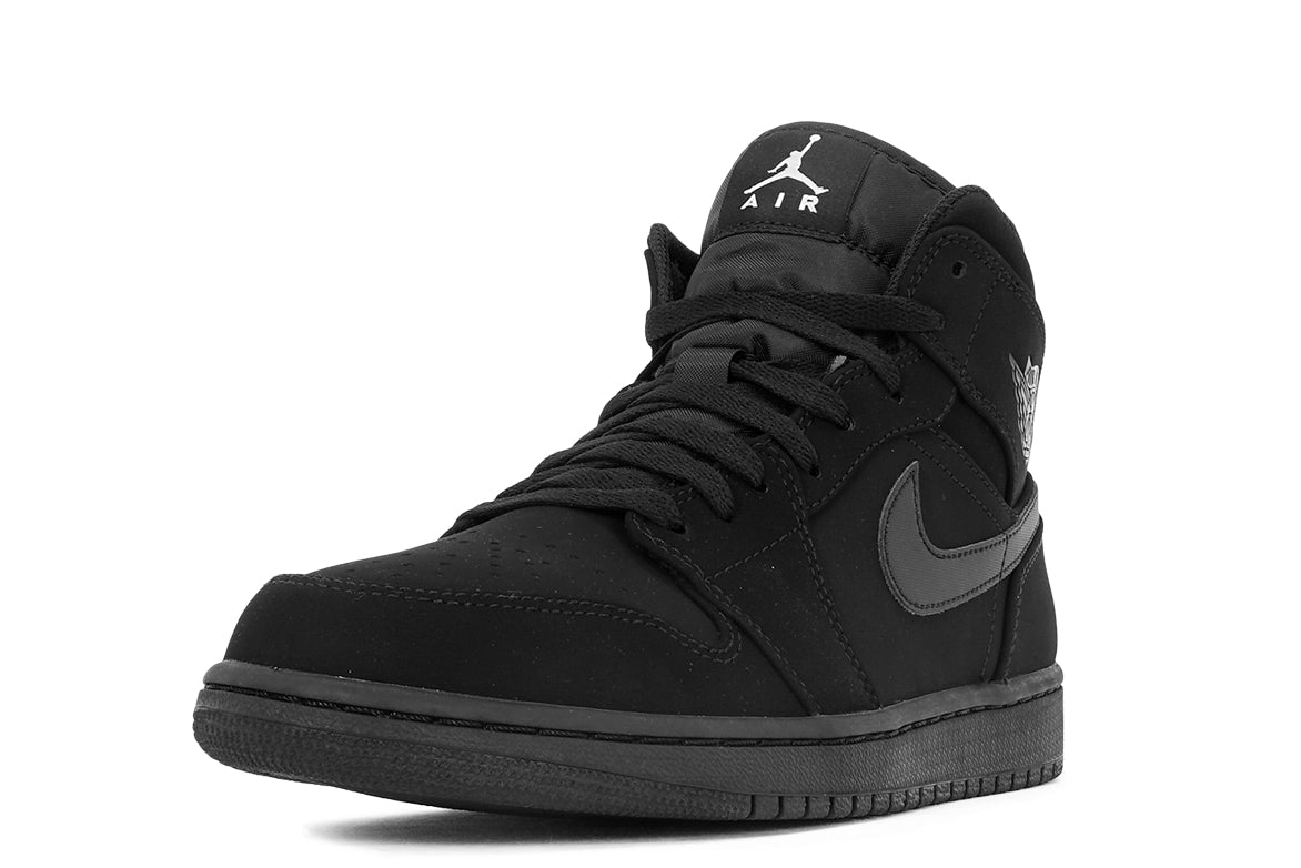 air jordan 1 all black suede