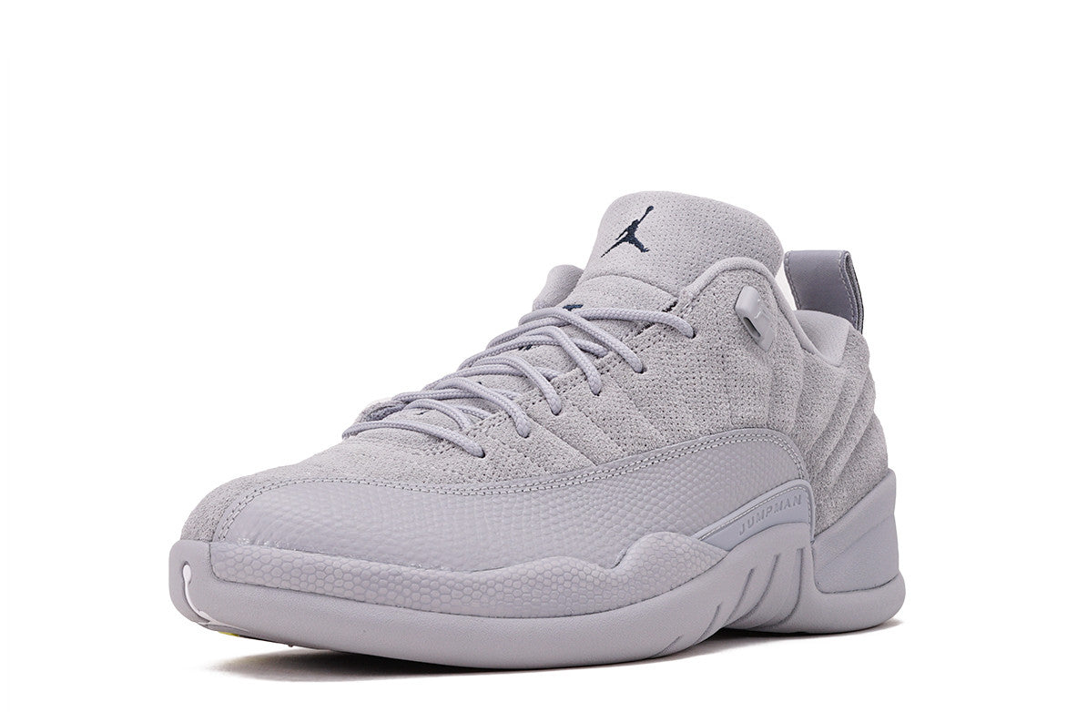 grey jordan 12 low