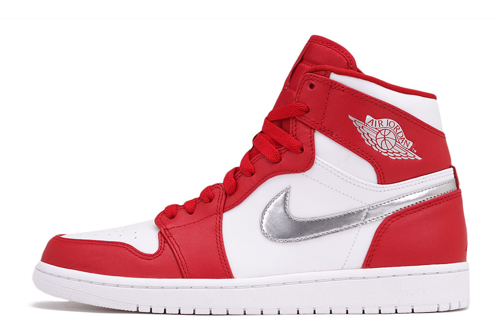 red white and silver jordan 1