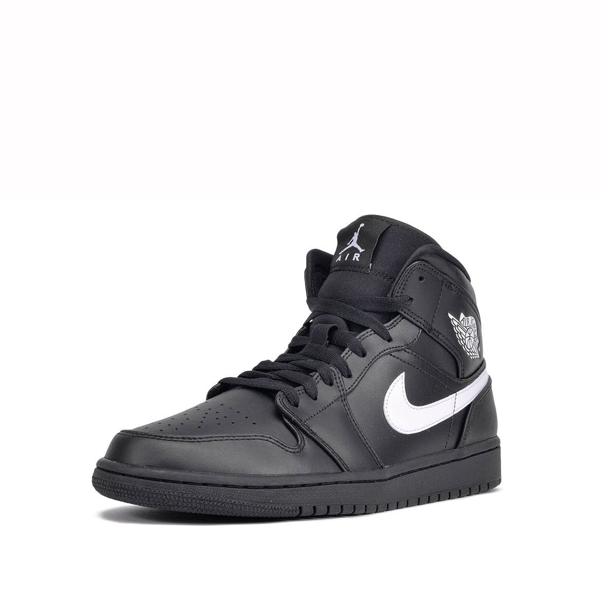 air jordan 1 mid black white