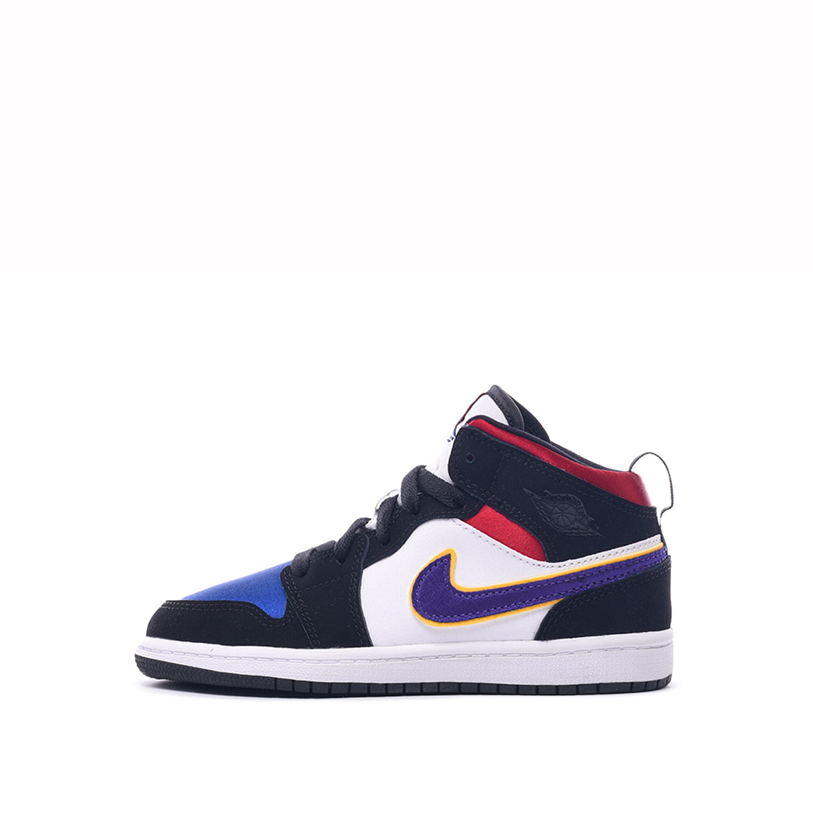 air jordan 1 mid se blue red purple