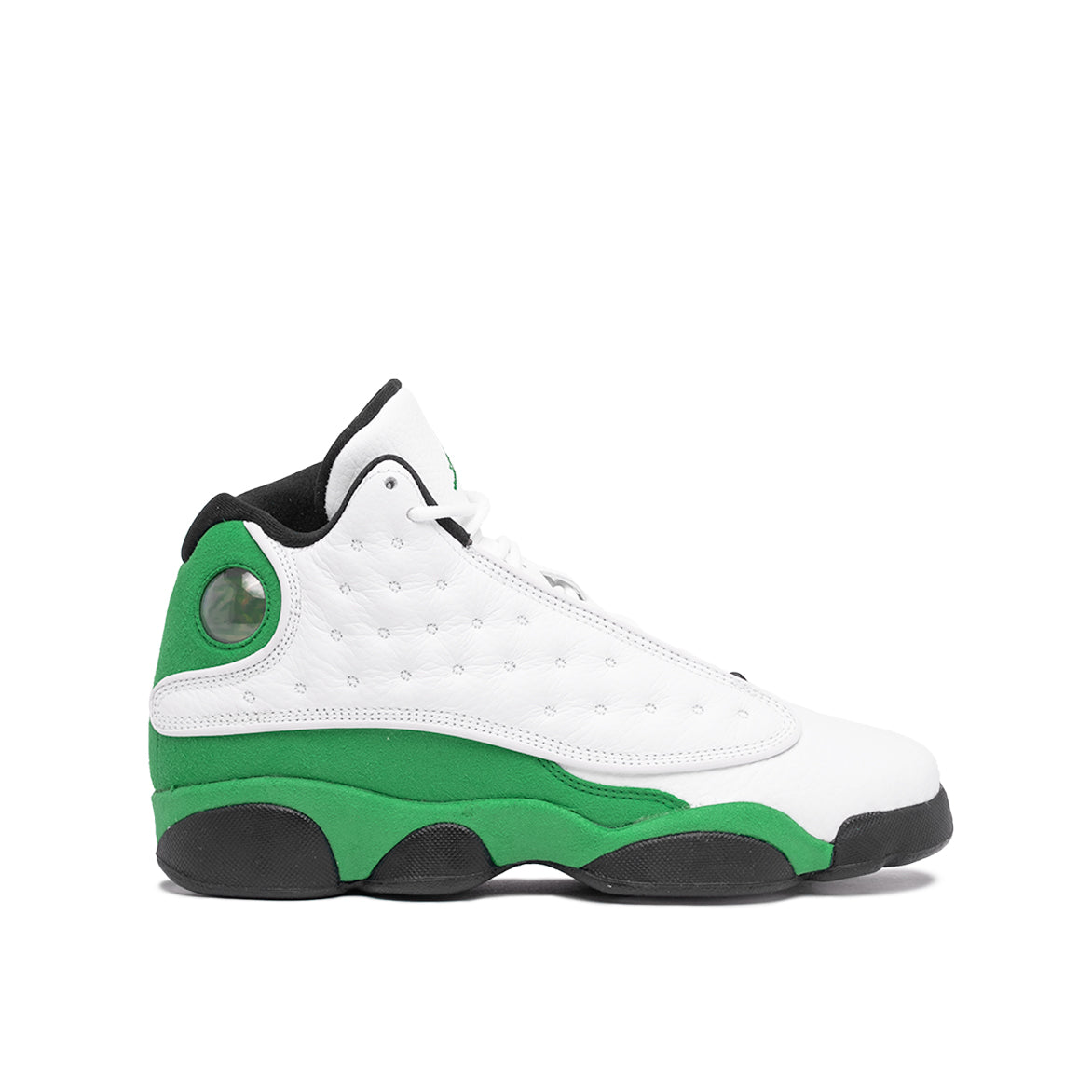 jordan 13s green and black