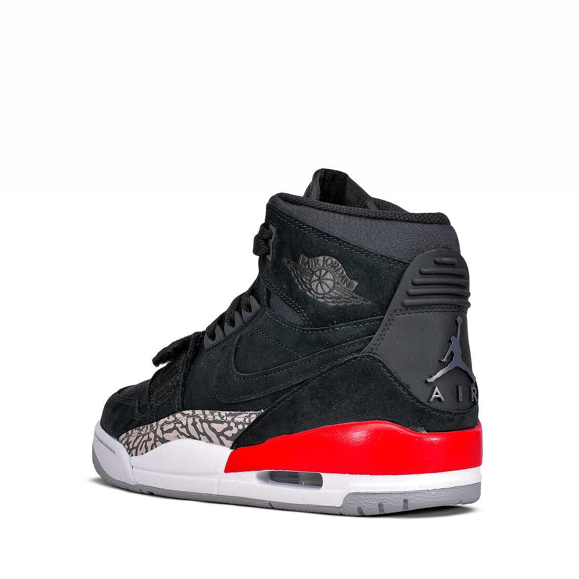 jordan legacy 312 black and red