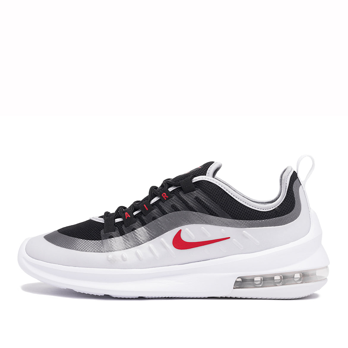 nike air max axis black white red