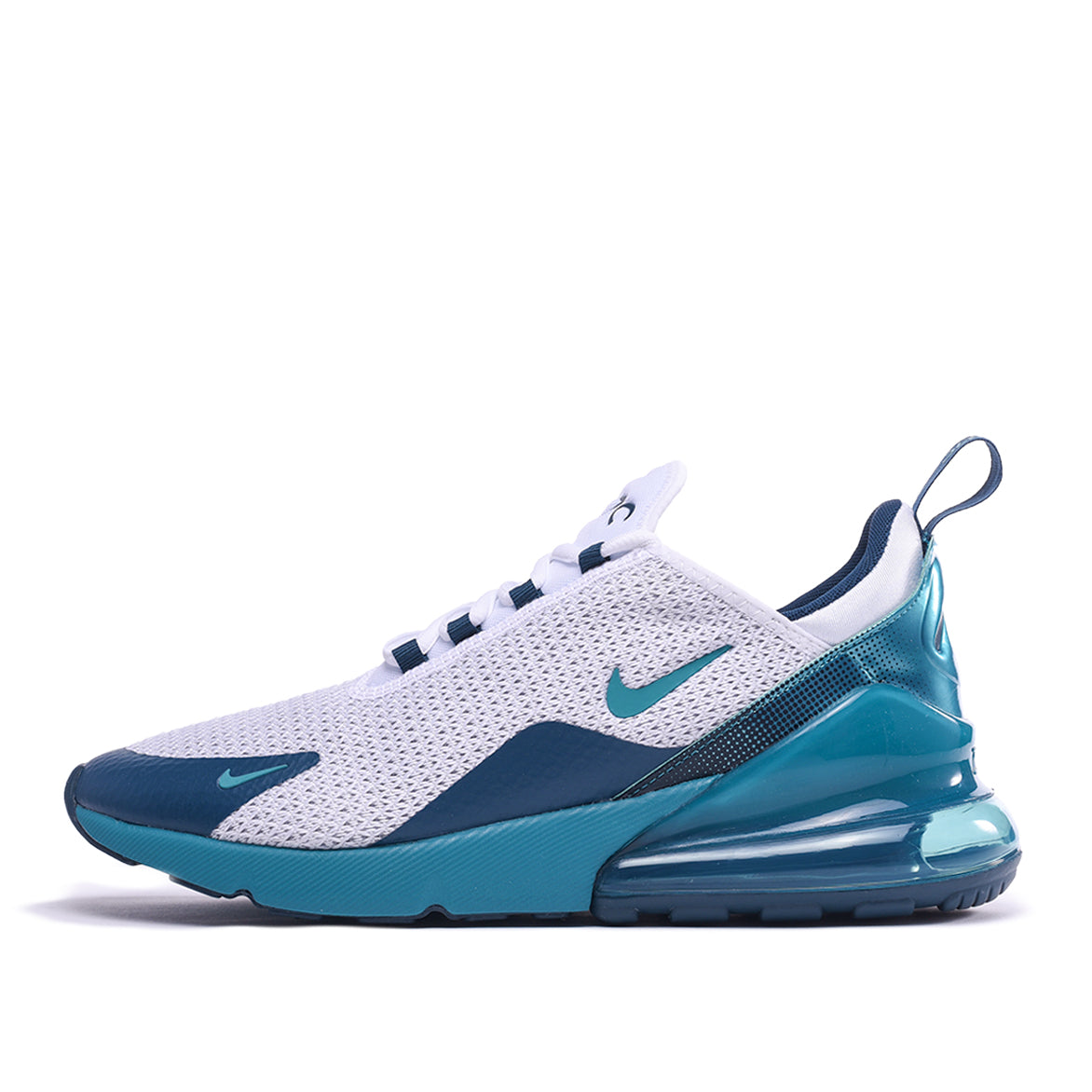 nike air max 270 white and teal