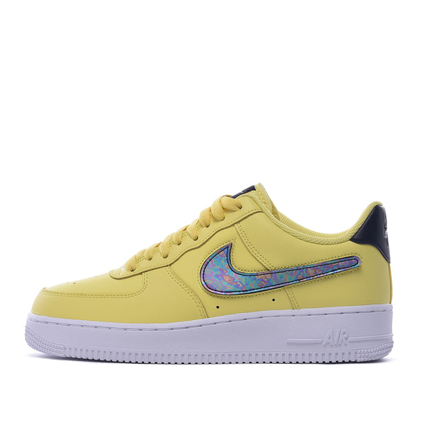 black air force 1 with yellow swoosh