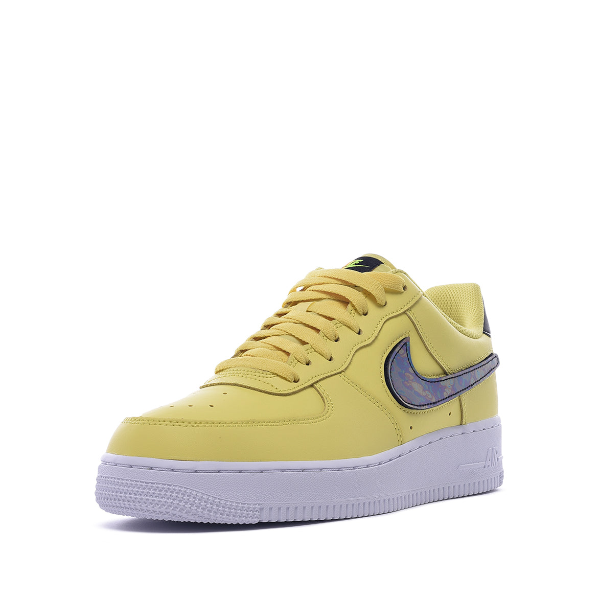 black air force 1 yellow swoosh