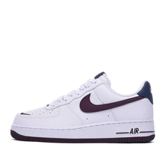 air force 1 white and maroon