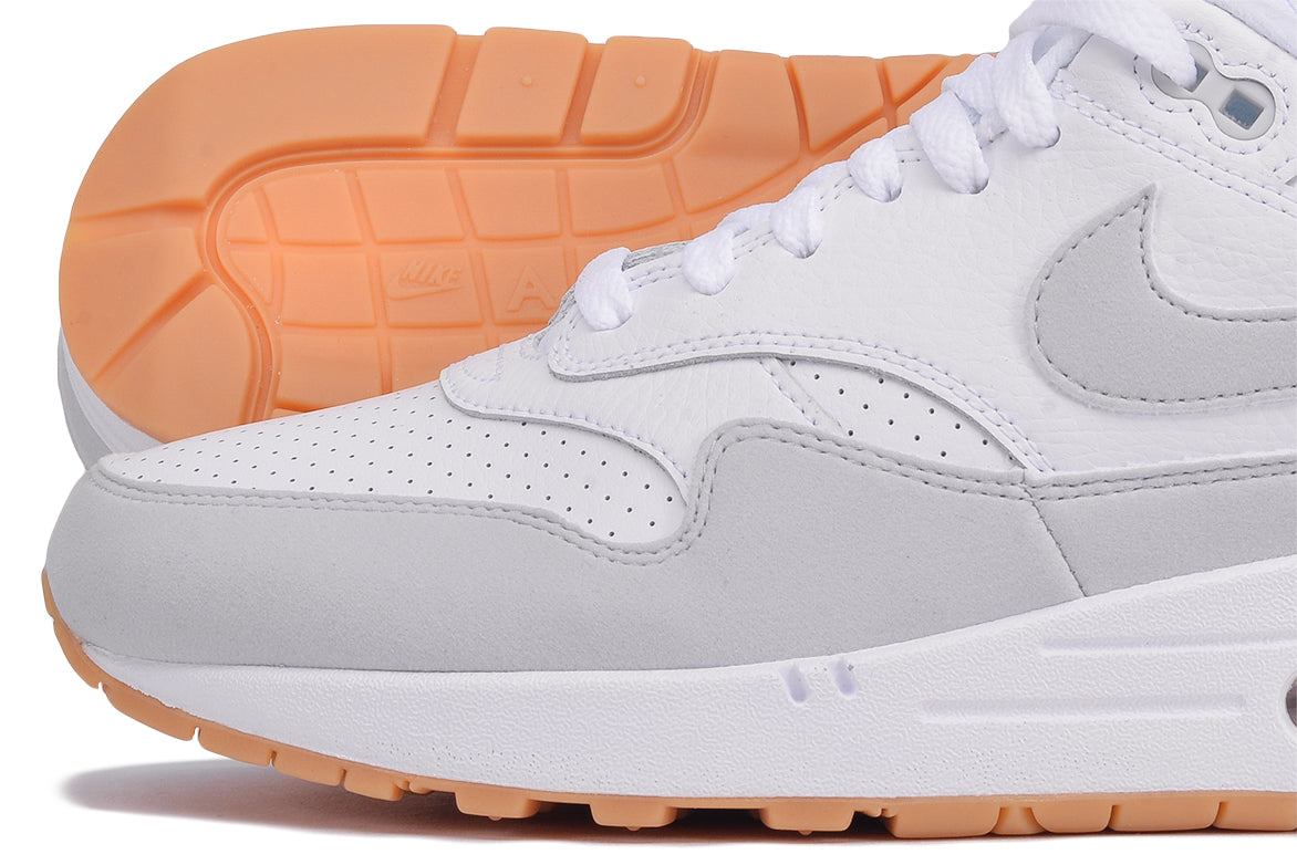 nike air max 1 white platinum gum