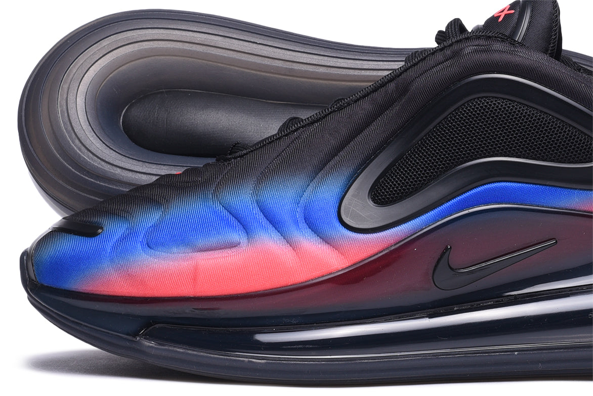black red and blue air max 720
