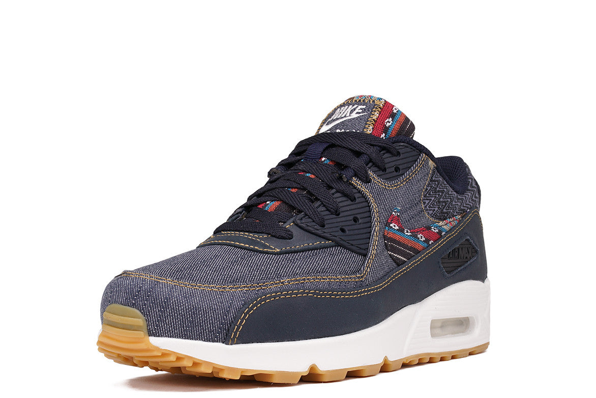 nike air max 90 premium dark obsidian