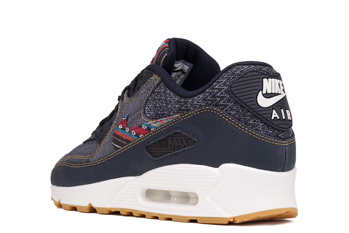 nike air max 90 premium dark obsidian