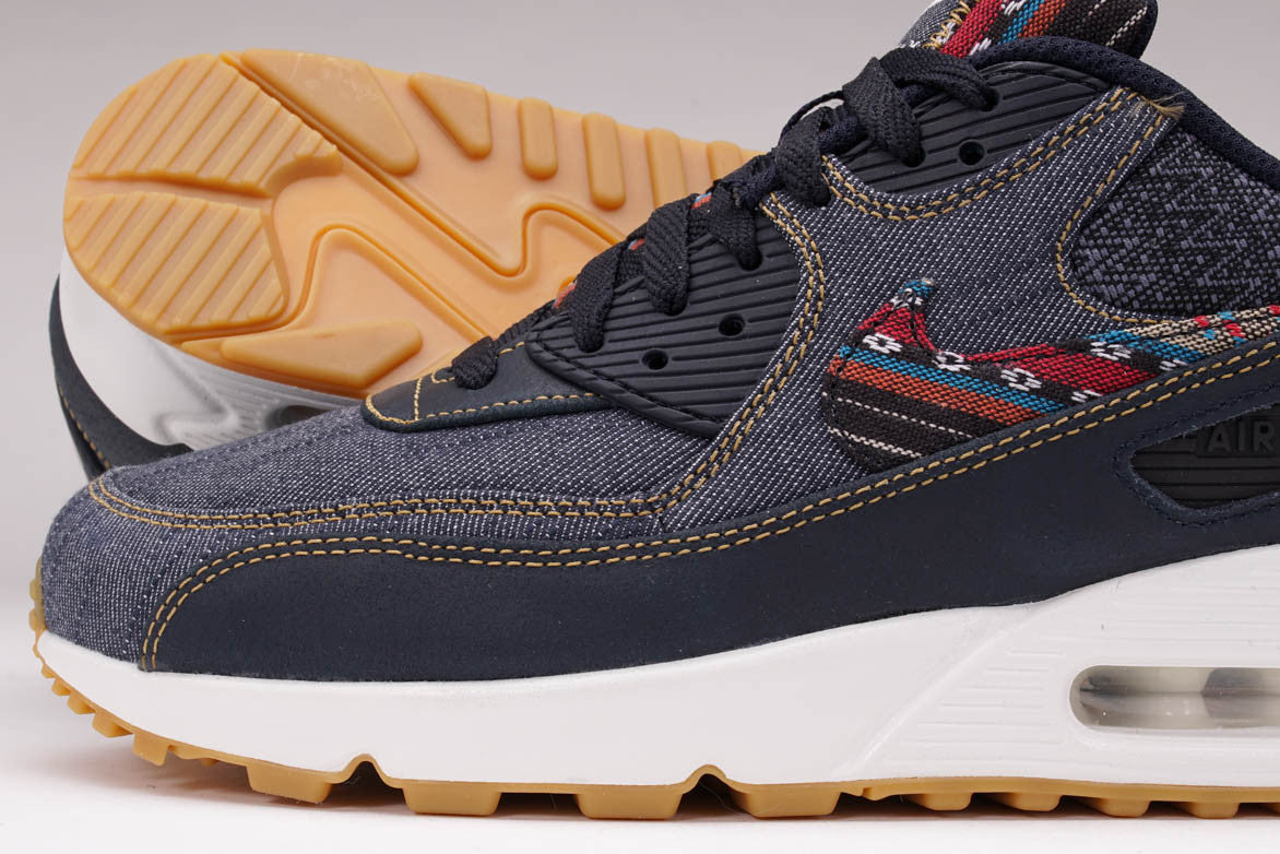 NIKE AIR MAX 90 PREMIUM - DARK OBSIDIAN 