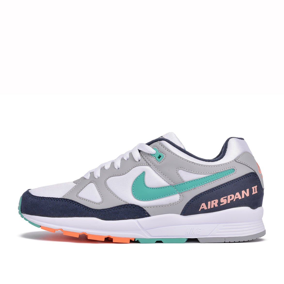 nike air span 2 grey green