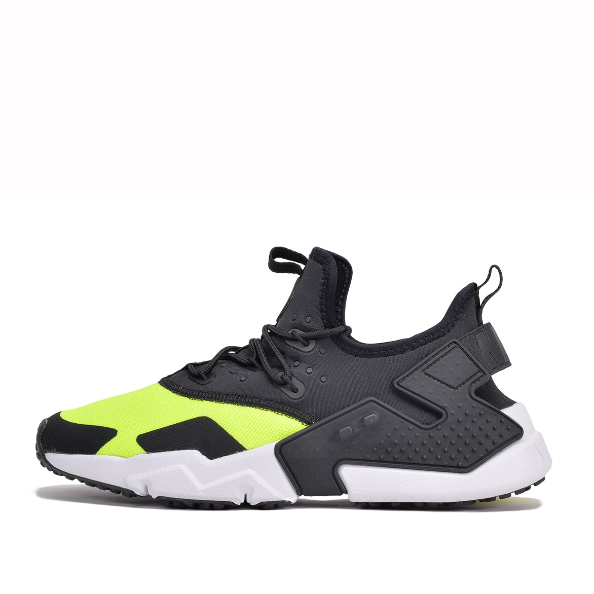 huarache drift white black