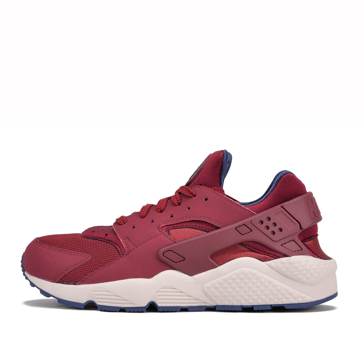 red and navy blue huaraches online -