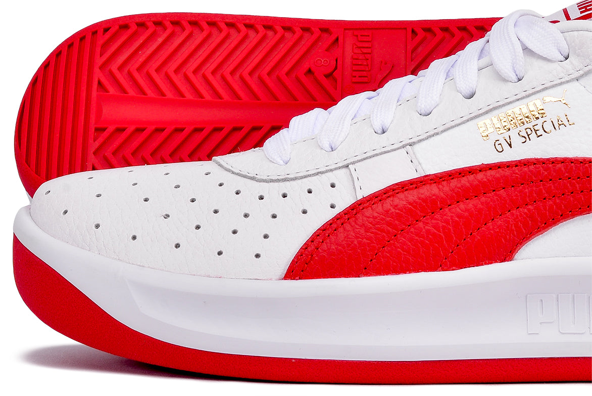 puma gv special red and white