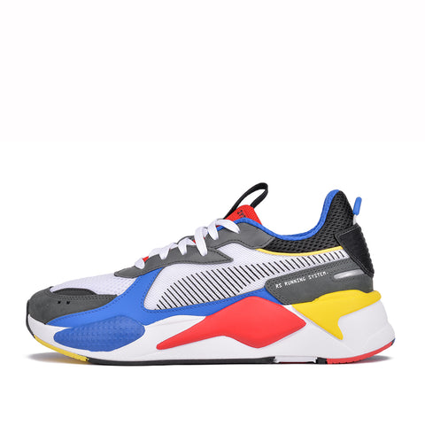 red white blue puma