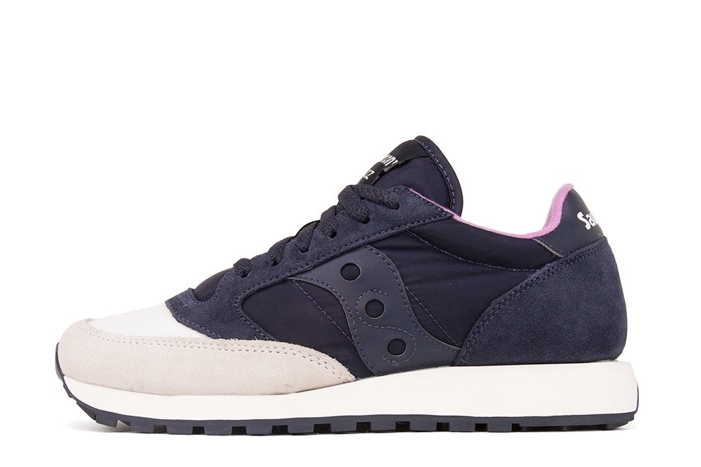 saucony original cream navy