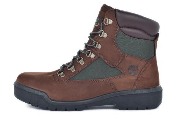 timberland field boots brown green