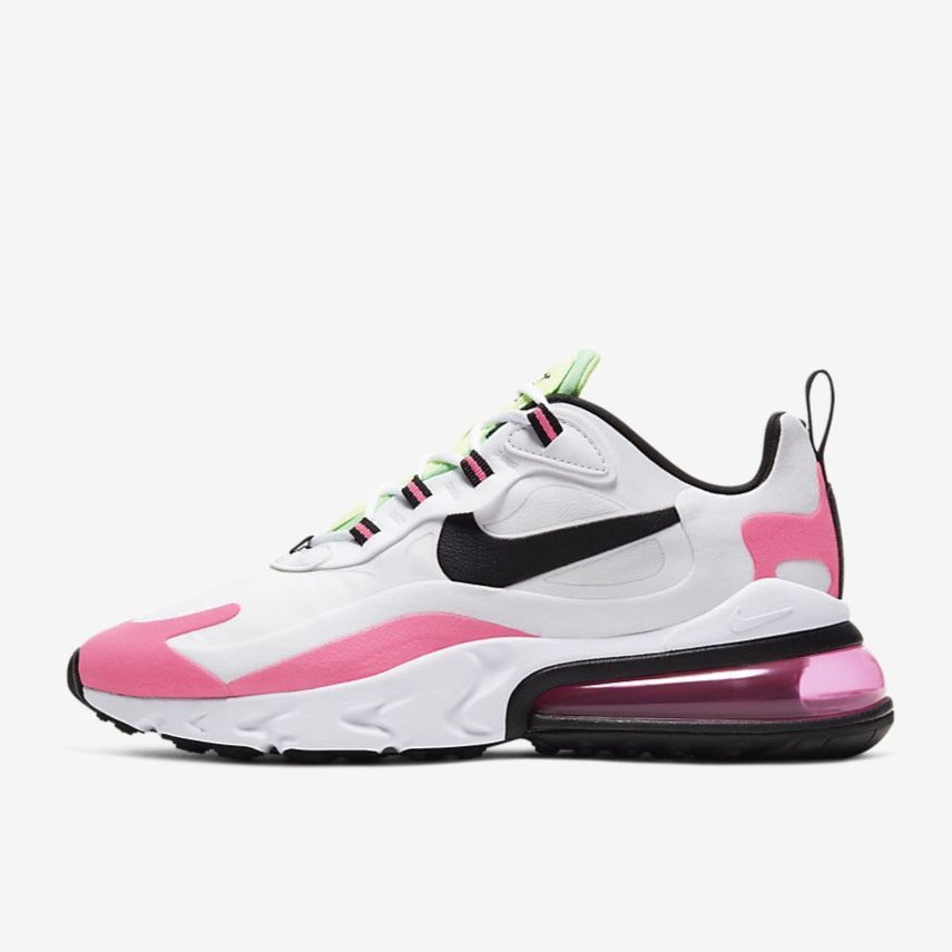 white and pink air max 270