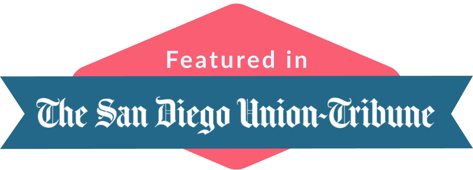 Featured in The San Diego Union-Tribune