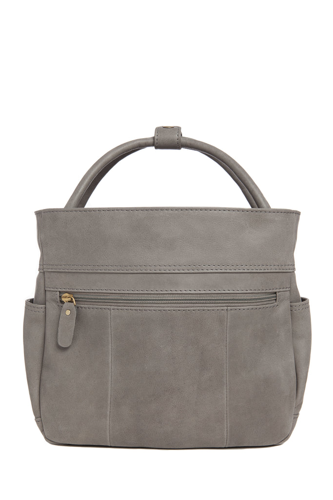 Bishop Cross Body Bag | Medium Leather Bucket Tote | One Fated Knight ...