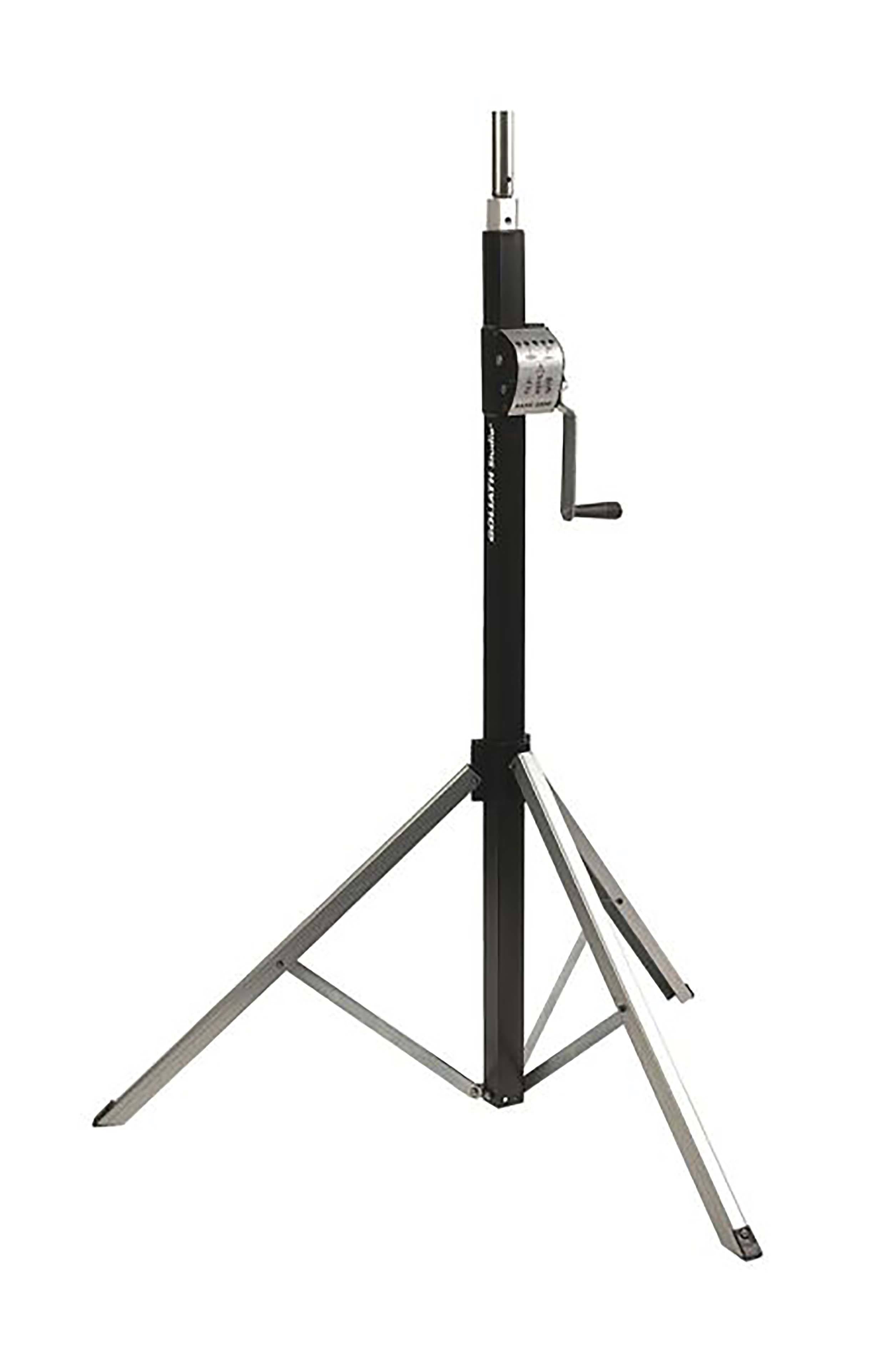 (2) Global Truss DT-3800L 12ft Smart Crank Stands