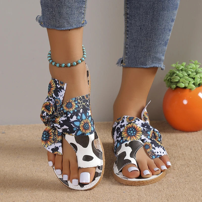 Floral Boho Sandals - Averys Cove product image