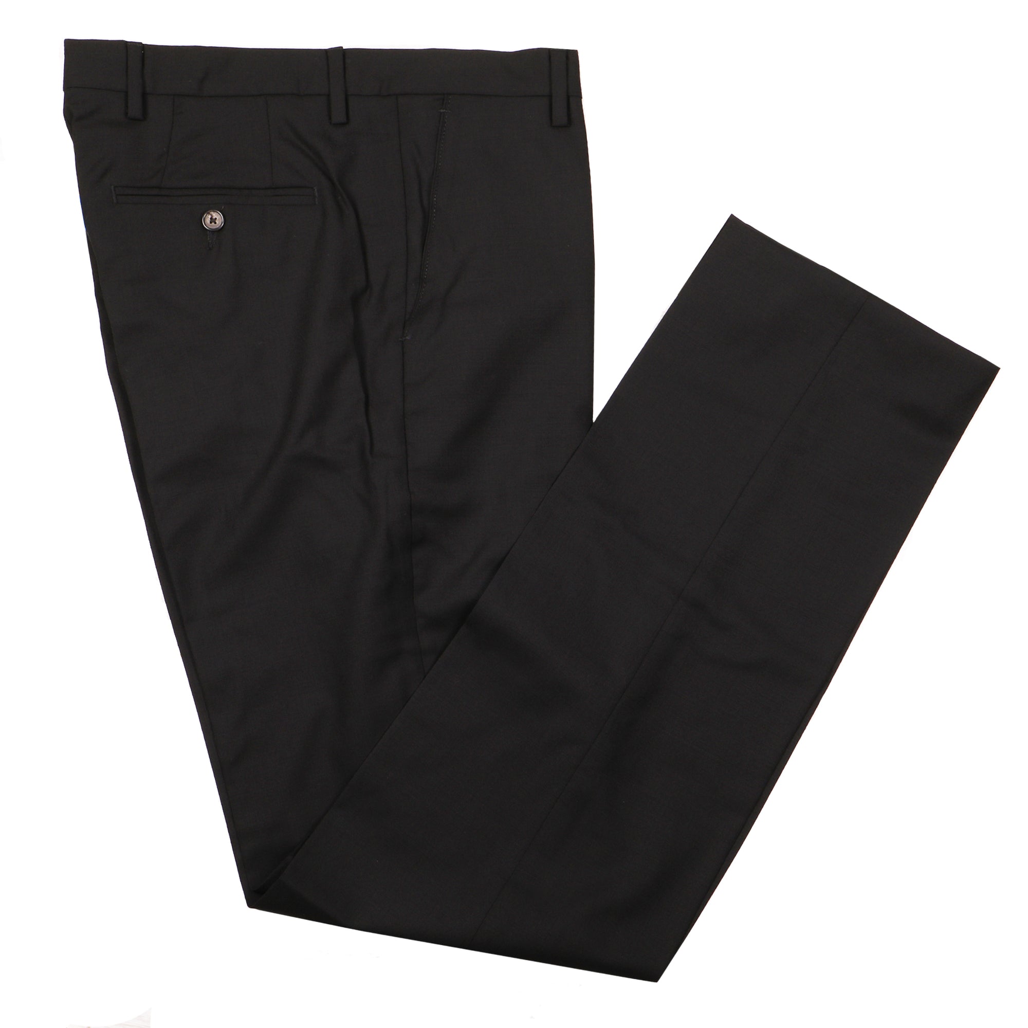 Buy Vintage Mens Black Suit Trousers With Satin Trim // Black Tie Smart Men's  Trousers // 36in Online in India - Etsy