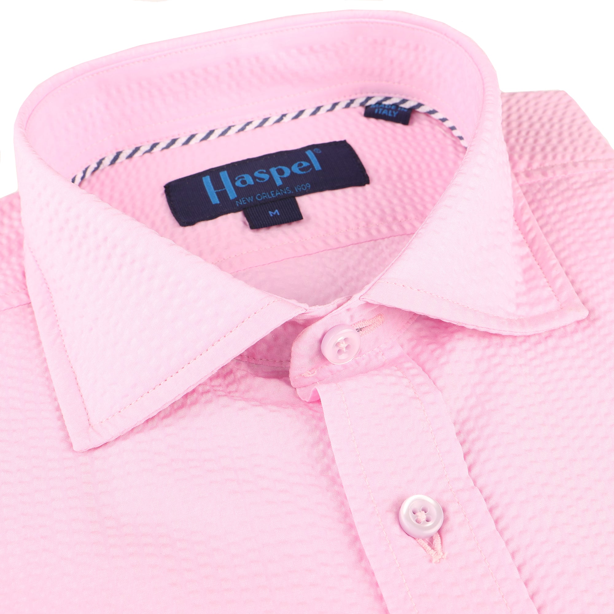 Men's Short Sleeve Shirts  Paestum Pink Early Bird Short Sleeve