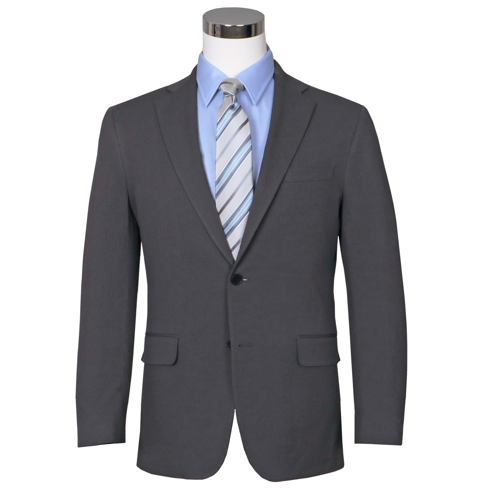 Men's Seersucker Sport Coat | Vieux Carre Seersucker Stretch Sport