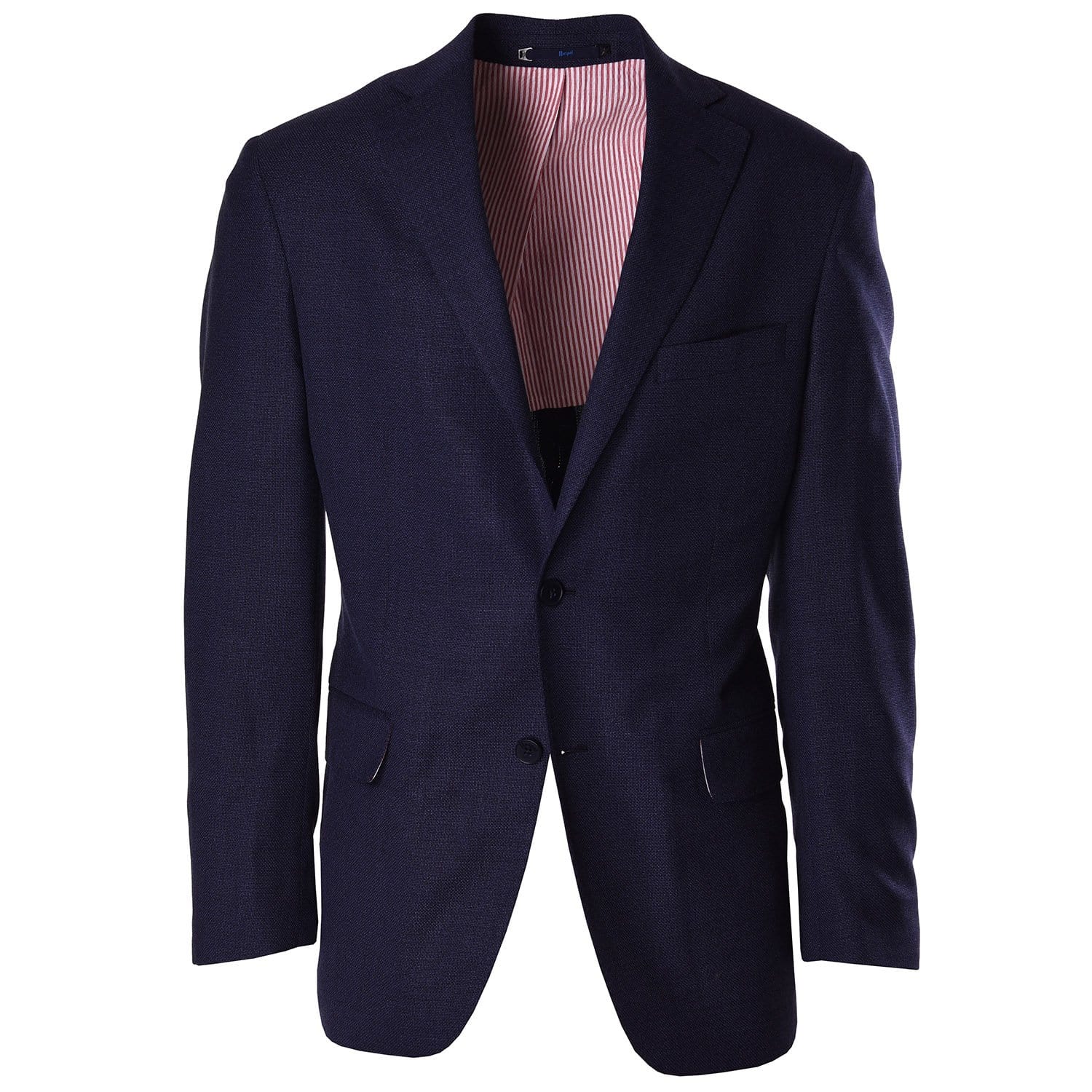 casual navy blazer