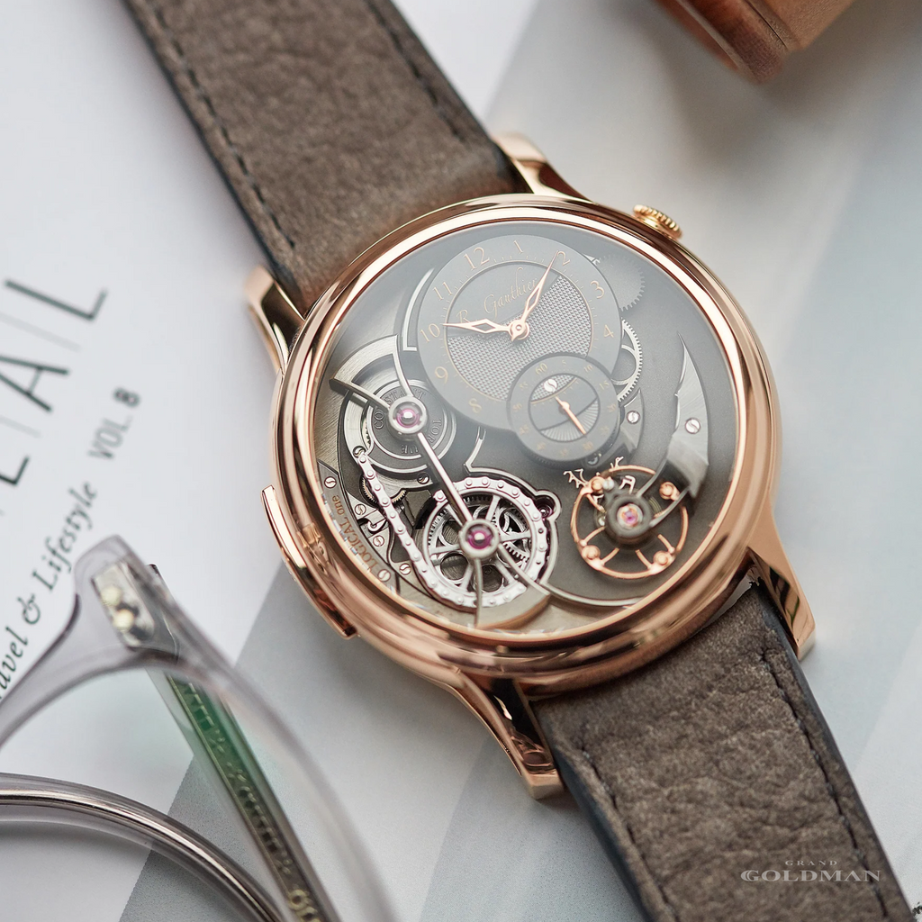 Montre Romain Gauthier Logical One en or rose - Meilleures nouvelles marques de montres de luxe - GRANDGOLDMAN.COM