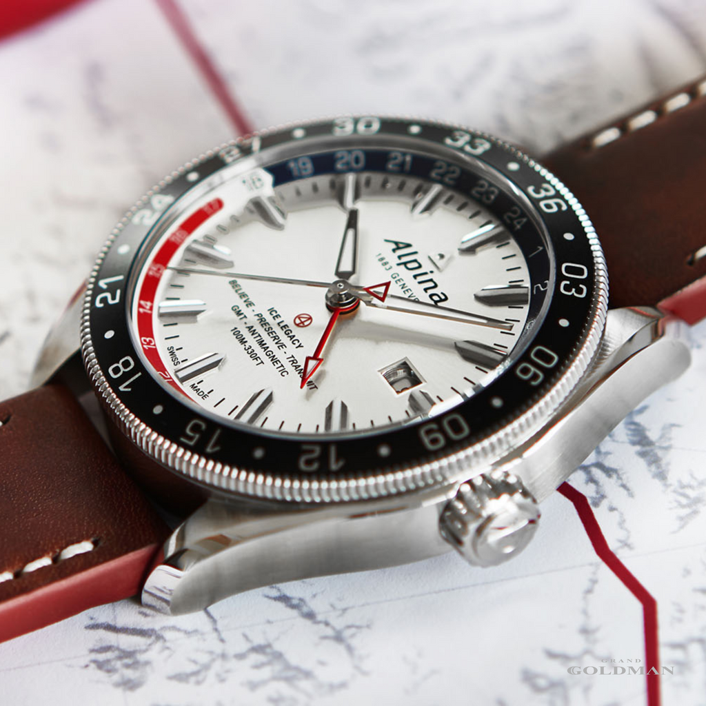 L'Alpiner 4 Automatique GMT Business Timer - Meilleures nouvelles marques de montres de luxe - GRANDGOLDMAN.COM