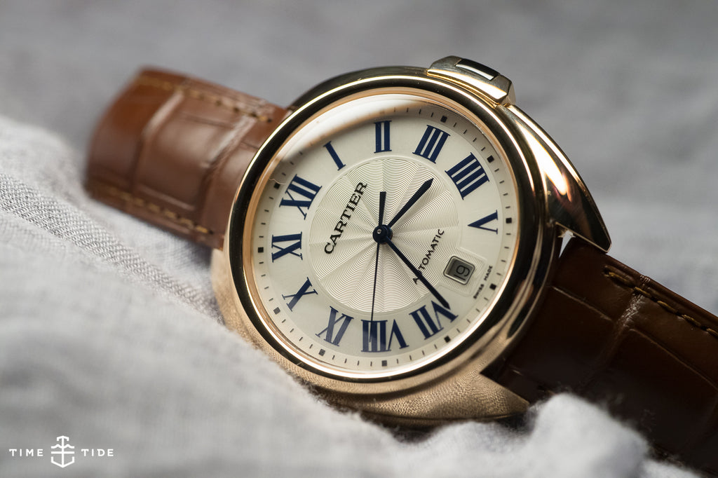 Montre Clé De Cartier en Or | 28 meilleures montres en or pour hommes Cartier pour reprendre le temps que vous avez perdu - GRANDGOLDMAN.COM