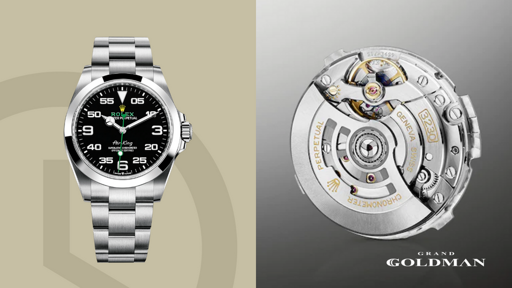 Rolex Air King - 25 meilleures montres de luxe à moins de 10 000 USD dans lesquelles investir maintenant - GRANDGOLDMAN.COM