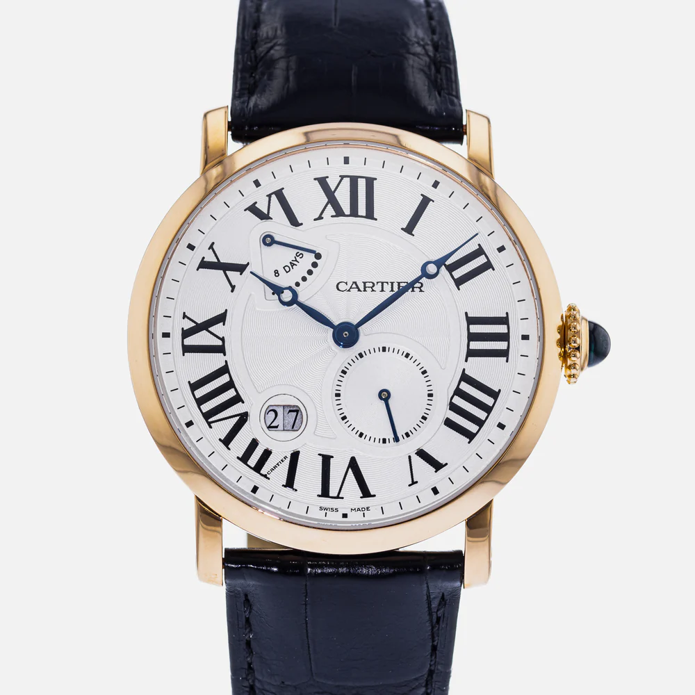 Montre Rotonde De Cartier Homme Or | 28 meilleures montres en or pour hommes Cartier pour reprendre le temps que vous avez perdu - GRANDGOLDMAN.COM