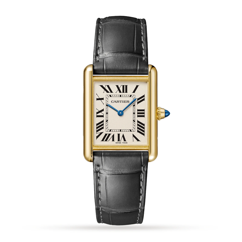 Cartier Tank Louis Gold Watch | 28 Best Cartier Men's Gold Watches to Take Back the Time You Have Lost - GRANDGOLDMAN.COM