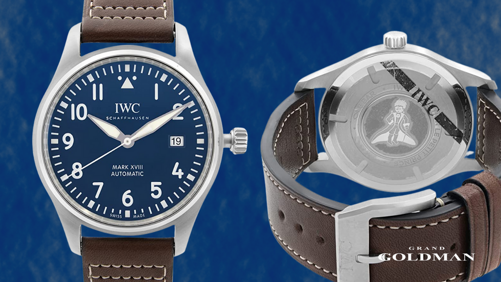 IWC Pilot Mark XVIII - 25 meilleures montres de luxe à moins de 10 000 USD dans lesquelles investir maintenant - GRANDGOLDMAN.COM