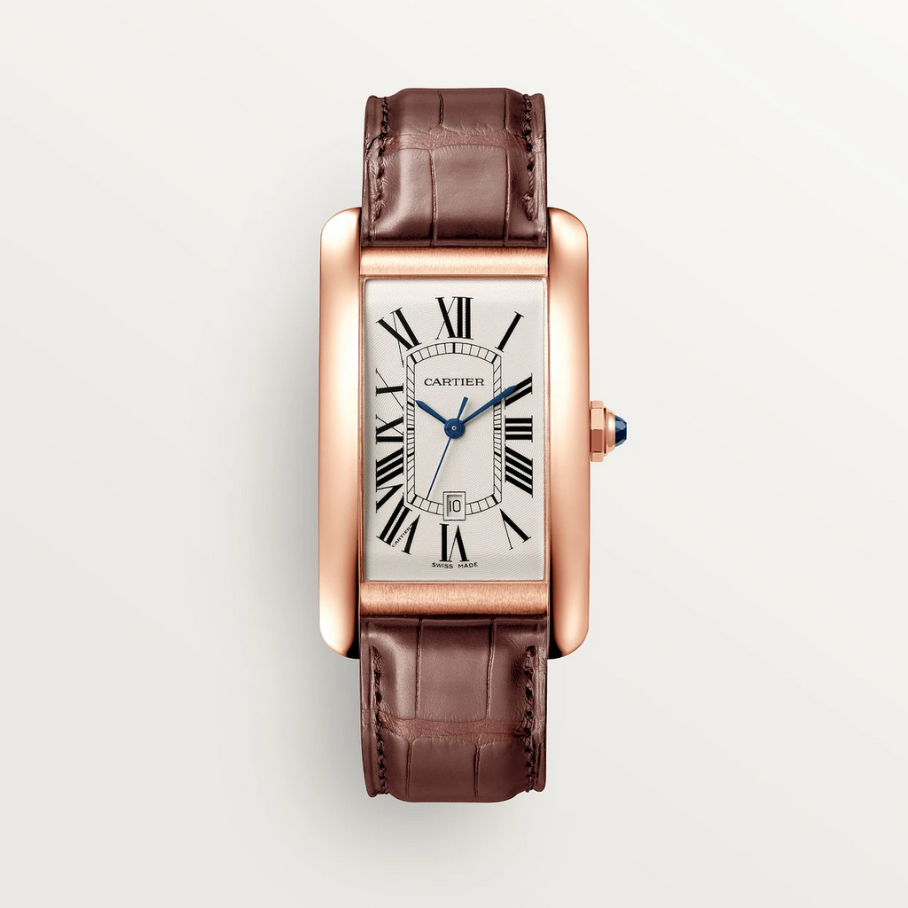 Tank Américaine Or Rose Cartier Watch Mens | 28 meilleures montres en or pour hommes Cartier pour reprendre le temps que vous avez perdu - GRANDGOLDMAN.COM