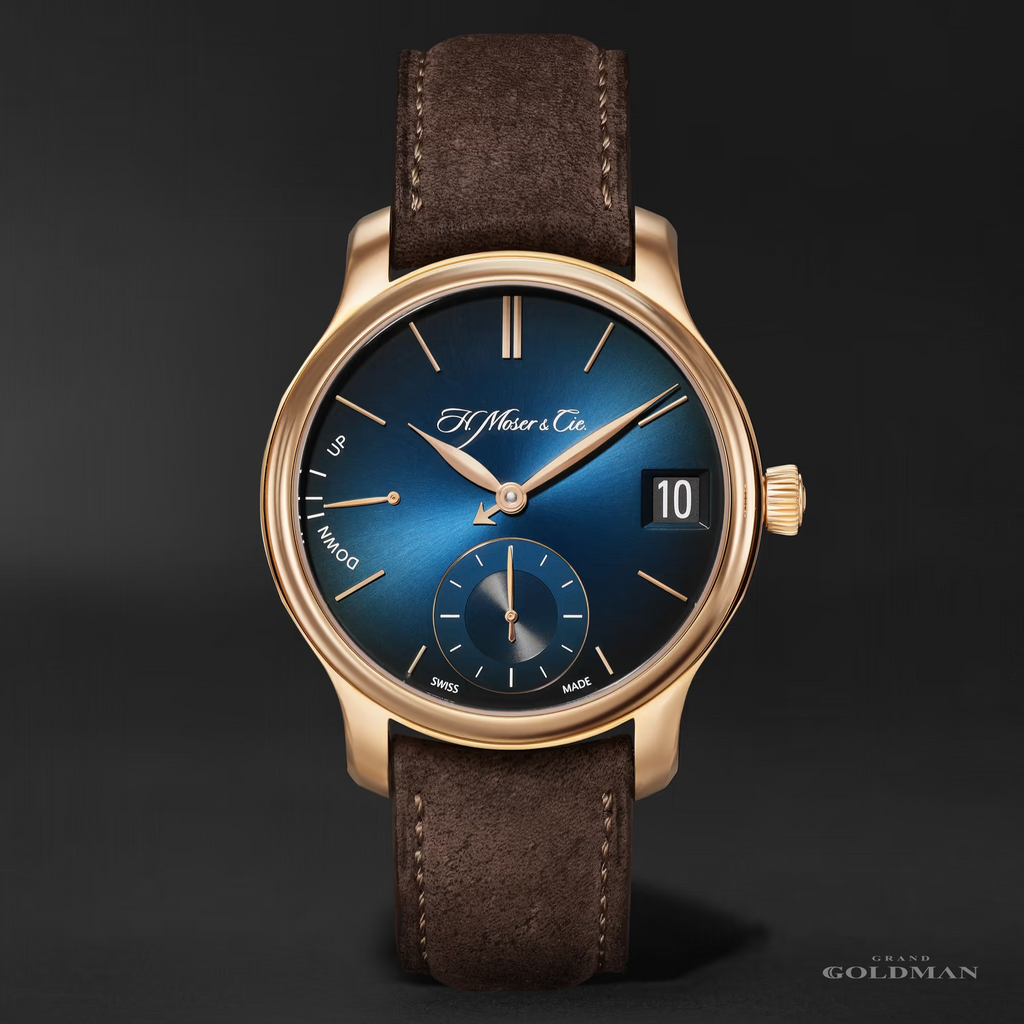 Montre à remontage manuel à calendrier perpétuel H. Moser & Cie Endeavour - Meilleures nouvelles marques de montres de luxe à surveiller (2023) - GRANDGOLDMAN.COM