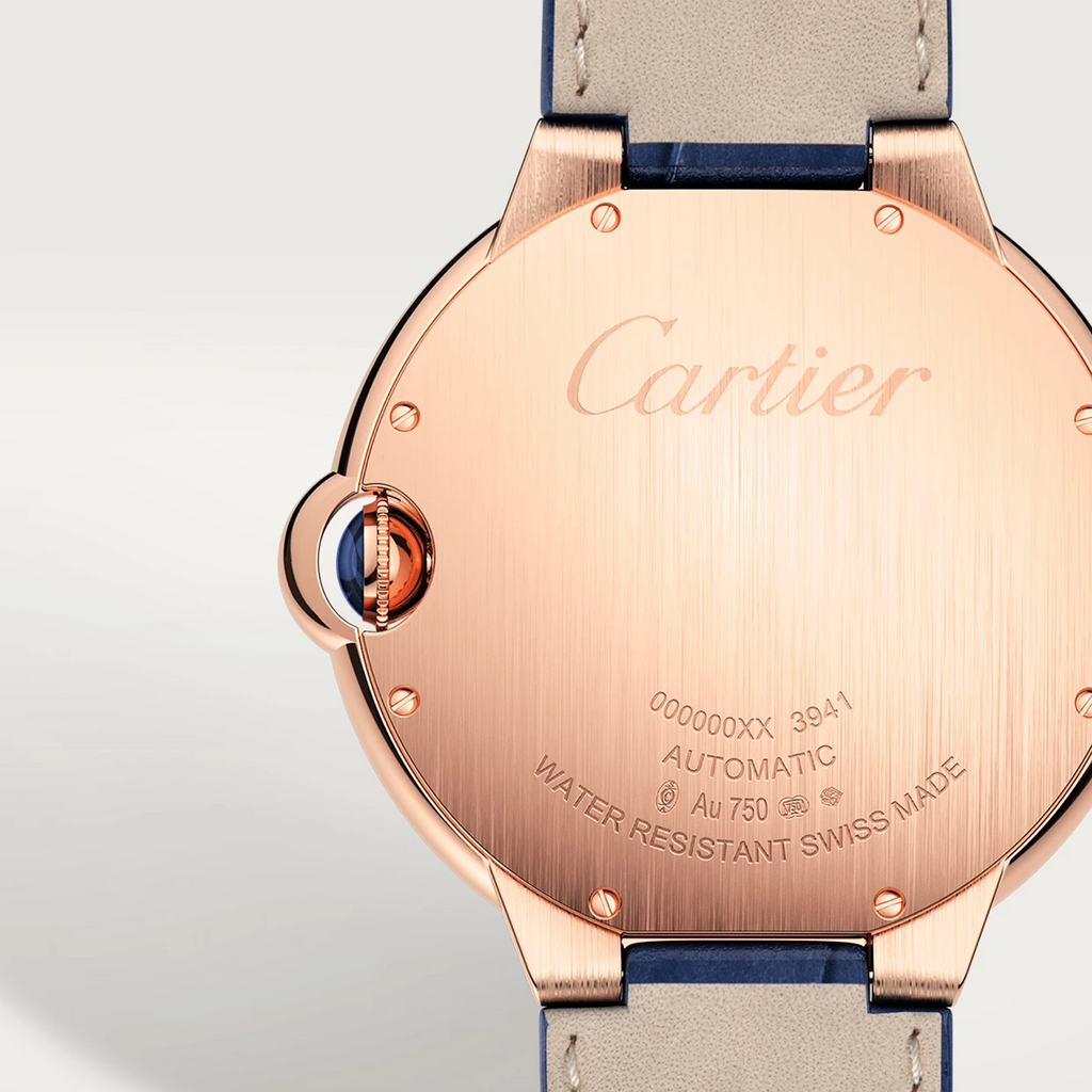 Ballon Bleu de Cartier Blue Dial Automatic Men's Watch | 28 meilleures montres en or pour hommes Cartier pour reprendre le temps que vous avez perdu - GRANDGOLDMAN.COM