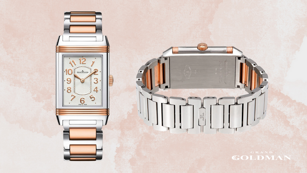 Montre Jaeger-LeCoultre Grande Reverso Lady sur fond rose - 25 meilleures montres de luxe à moins de 10 000 USD dans lesquelles investir maintenant - GRANDGOLDMAN.COM