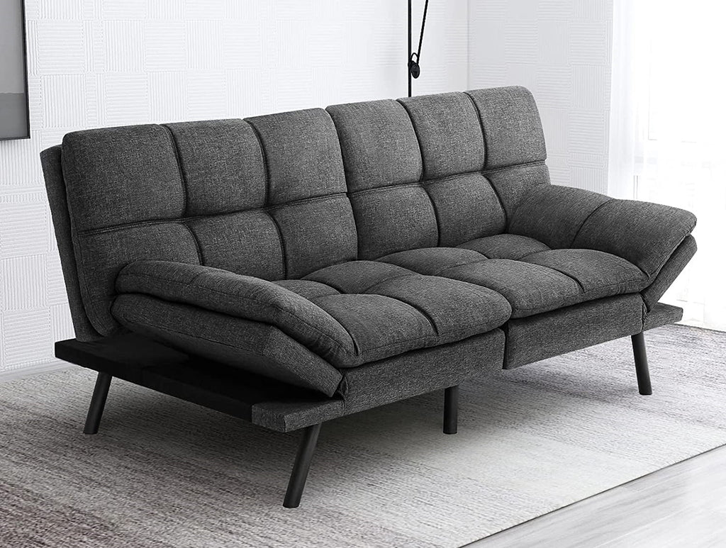 IULULU Futon Sofa Bed - 24 Smart Reversible Couches & The Best Sofa Bed Online - TAX HAVEN - TAXHVN.COM