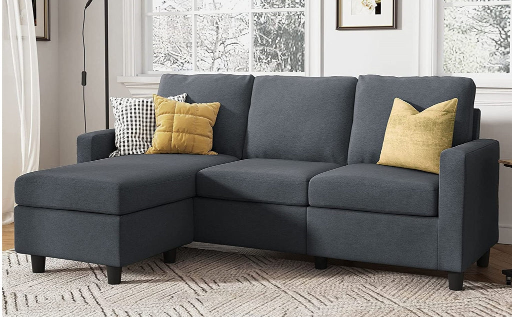 HONBAY L-Shaped Sectional Sofa - 24 Smart Reversible Couches & The Best Sofa Bed Online - TAX HAVEN - TAXHVN.COM