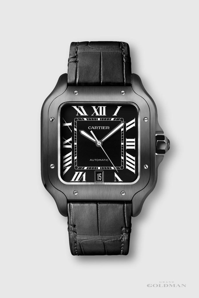 14. Cartier Santos de Cartier Noir ADLC Noir