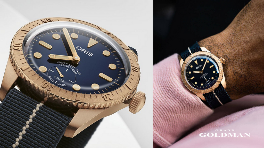 Oris Carl Brashear Calibre 401 - 25 meilleures montres de luxe à moins de 10 000 USD dans lesquelles investir maintenant - GRANDGOLDMAN.COM